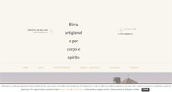 Desktop Screenshot of birrasanbiagio.com